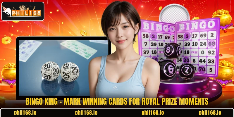 Bingo King - Mark Winning Cards For Royal Prize Moments