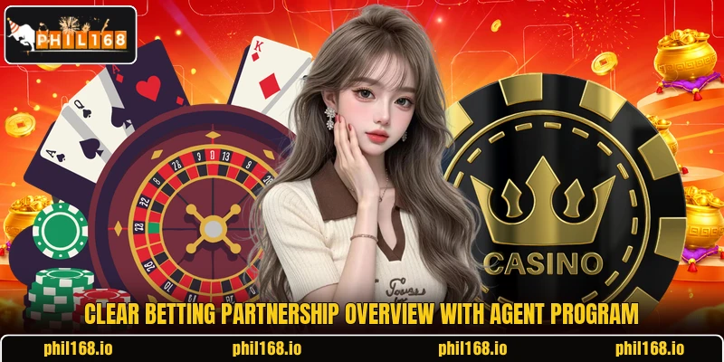 Clear betting partnership overview with agent program