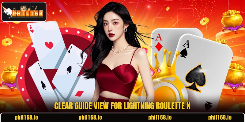 Clear guide view for Lightning Roulette X