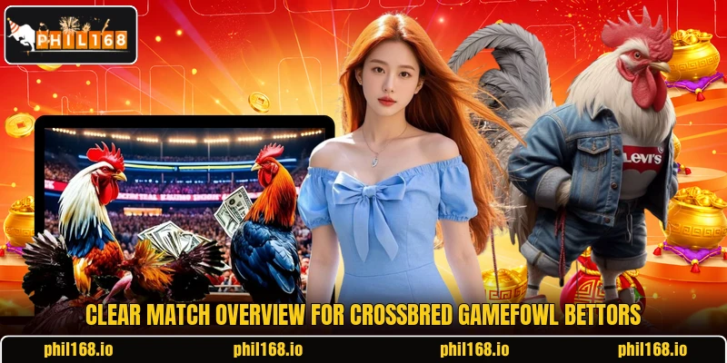 Clear match overview for Crossbred Gamefowl bettors