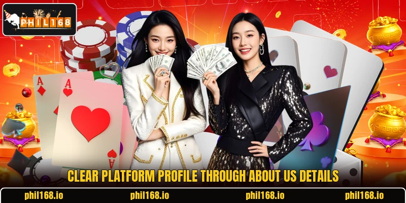 Clear platform profile through about us details Clear platform profile through about us details