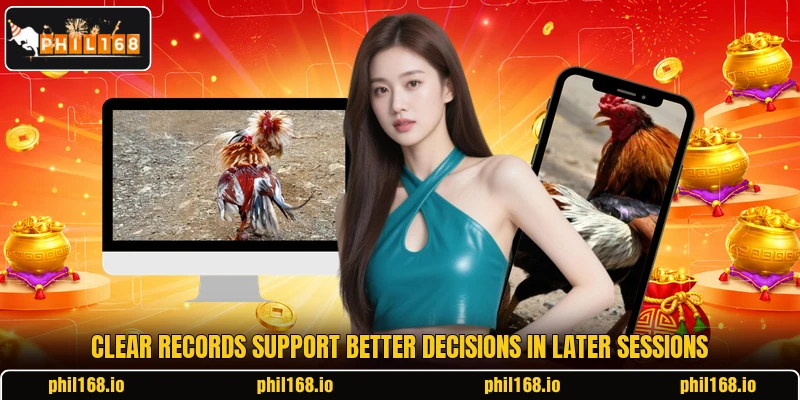 Clear records support better decisions in later sessions