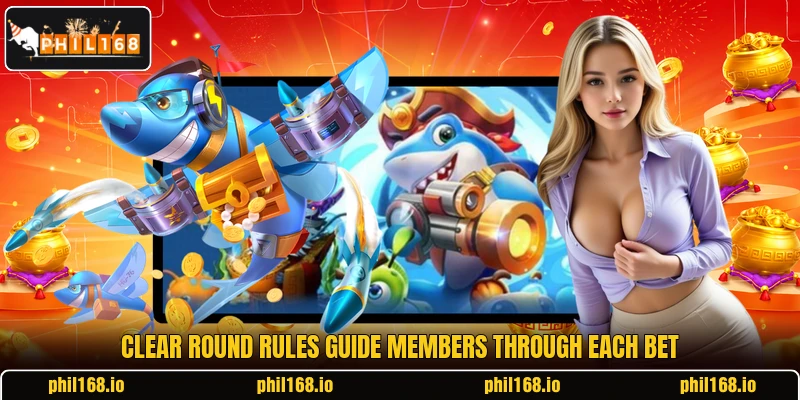 Clear round rules guide members through each bet Clear round rules guide members through each bet