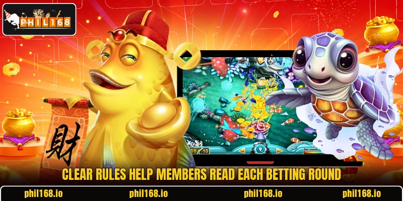 Clear rules help members read each betting round