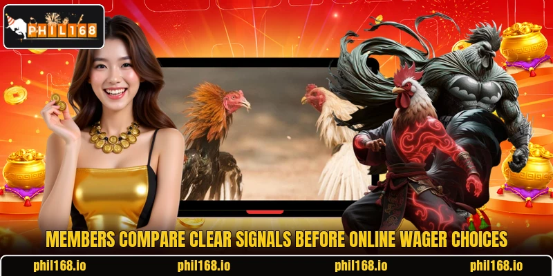 Members compare clear signals before online wager choices