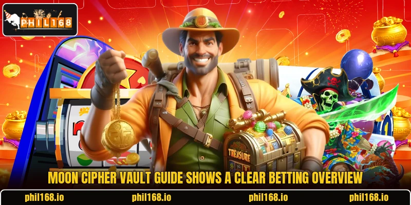 Moon Cipher Vault guide shows a clear betting overview