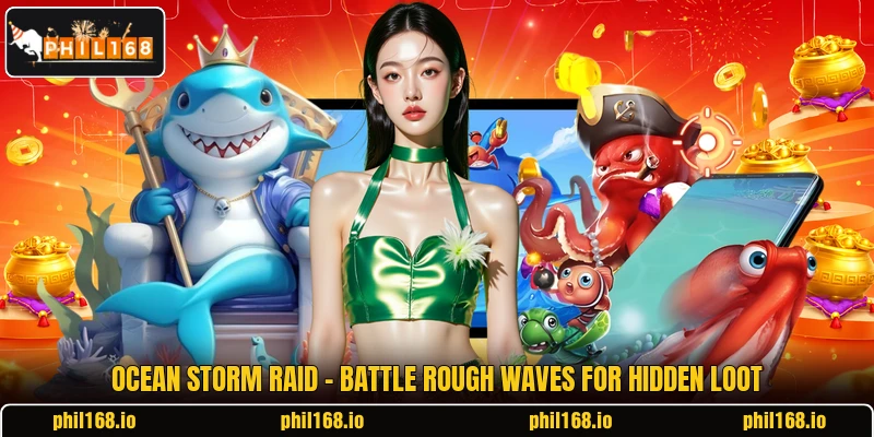 Ocean Storm Raid - Battle Rough Waves For Hidden Loot