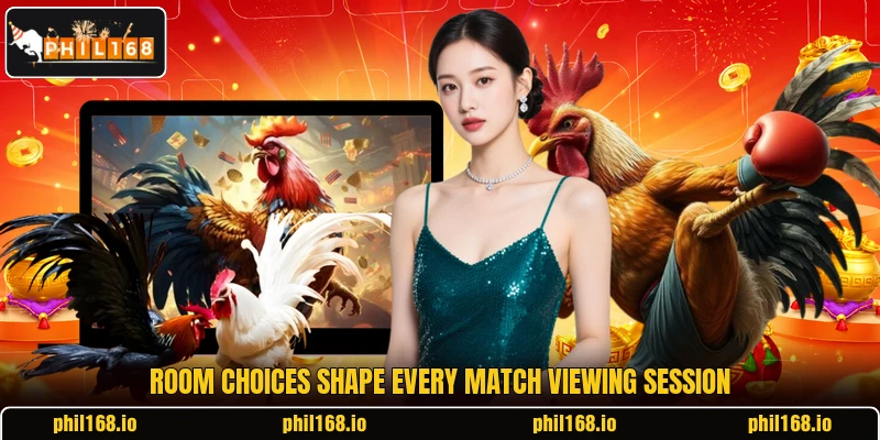 Room choices shape every match viewing session Room choices shape every match viewing session