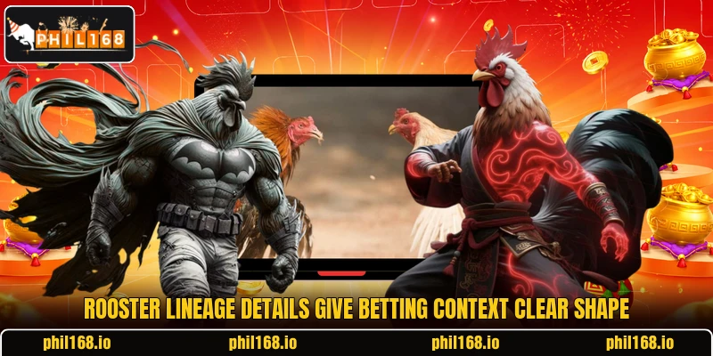 Rooster lineage details give betting context clear shape