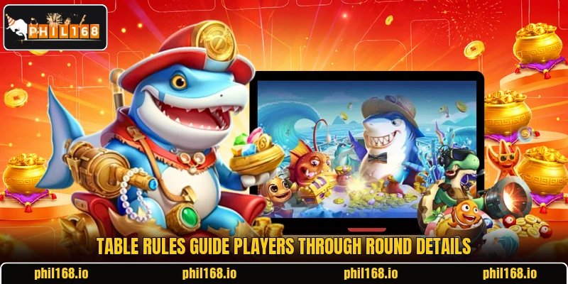 Table rules guide players through round details